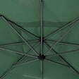 HESPERIDE - Parasol déporté carré "Manoa" vert olive D2,5x2,5m en acier - vignette