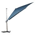 HESPERIDE - Parasol déporté rectangulaire "Équador" Pétrole 4 x 3m en aluminium et polyester - vignette