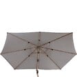 HESPERIDE - Parasol déporté "Tikeo" platine 4,2x3m - vignette