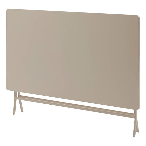 HESPERIDE - Table de jardin pliante rectangulaire "Greensboro" argile 6 places en acier - large