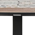 HESPERIDE - Table de jardin bistro "Lambada" céramique & graphite 2 places en acier et céramique - vignette