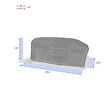 HESPERIDE - Housse de protection "Hambo" pour salon M 250x250x90cm en polyester - vignette
