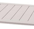HESPERIDE - Table basse de jardin carrée "Allure" avoine 79 x 79 x 30cm en aluminium - vignette