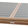 HESPERIDE - Table de jardin extensible "Axiome" graphite & honey 10 places en aluminium - vignette