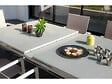 JARDILINE - Table et chaise de jardin en aluminium gris perle Ibiza Perle avec 10 chaises - Jardiline - vignette