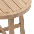 HESPERIDE - Table d appoint de jardin ronde "Papouasie" 55 x 50,8cm en acacia - vignette