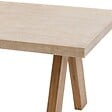 HESPERIDE - Table de jardin rectangulaire "Venizia" effet travertin 8 places en acacia - vignette