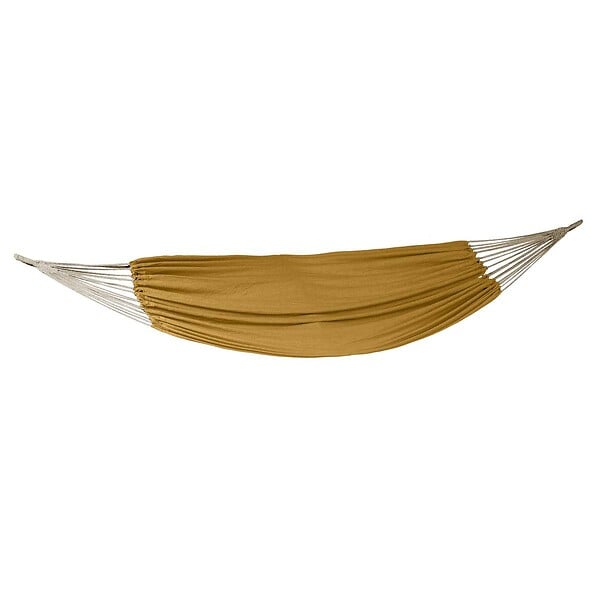 HESPERIDE - Toile de hamac "Yaqui" ocre 307x80cm en coton - large
