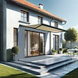 INTERSUN - Store banne coffre intégral CELESTE 5,00x3,00 M (Manuelle - Gris anthracite structuré RAL7016ST - Écru 250g/m²) - vignette