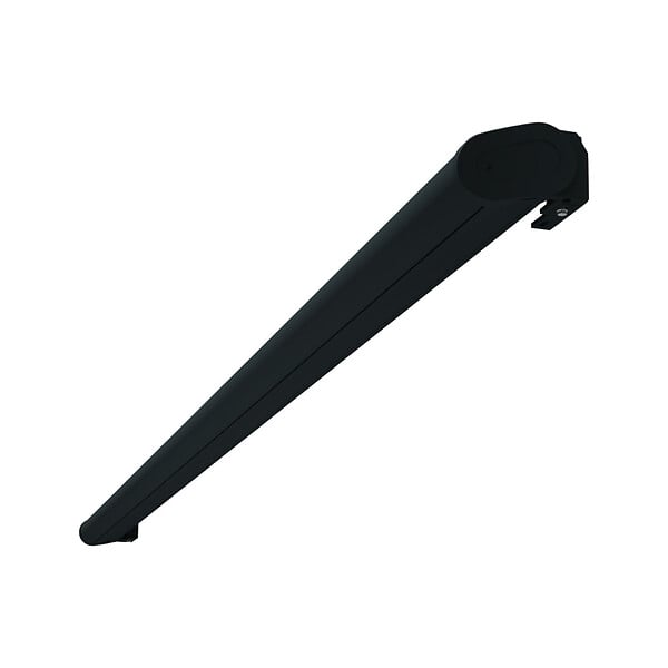 INTERSUN - Store banne coffre intégral HEVOA 5,00x3,50 M (Motorisé Secours à Télécommande + LED - Gris anthracite structuré RAL7016ST - Gris foncé 250g/m²) - large