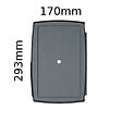 INTERSUN - Store banne coffre intégral SOA 6,00x3,50 M (Motorisé Secours à Télécommande - Gris anthracite structuré RAL7016ST - Taupe 250g/m²) - vignette