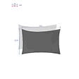 HESPERIDE - Voile d'ombrage rectangulaire "Curacao" émeraude 3x2m en polyester - vignette