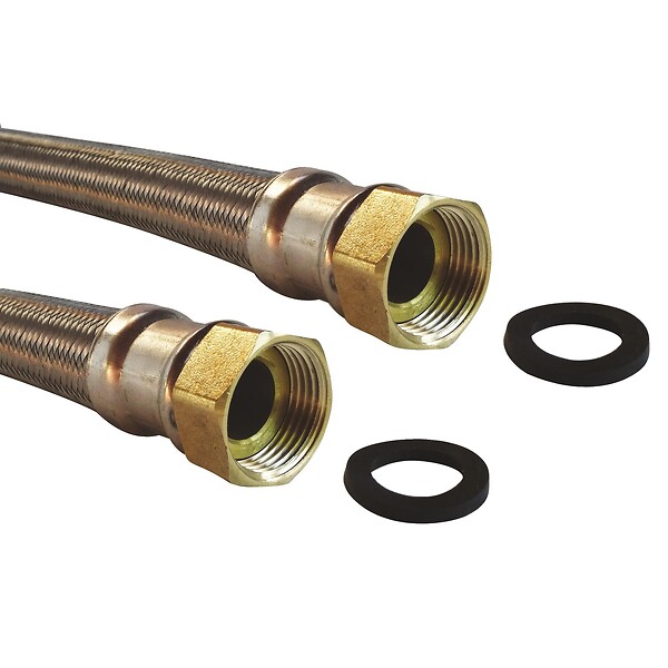 SOMATHERM FOR YOU - Flexible chauffage 2 écrous tournants 1" - 1000 mm - large