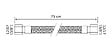 SOMATHERM FOR YOU - Flexible Fuel Galva 750 mm DN10 M3/8 F3/8 - vignette