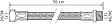 SOMATHERM FOR YOU - Flexible chauffage 1 écrou tournant 1" - 1 raccord Mâle 1" - 700 mm - vignette