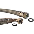 SOMATHERM FOR YOU - Flexible chauffage 1 écrou tournant 3/4" - 1 écrou tournant coudé 3/4" - 500 mm - vignette