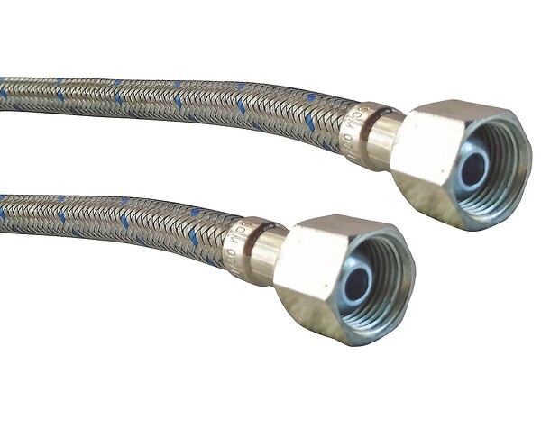 SOMATHERM FOR YOU - Flexible Fuel Galva DN8 750 mm Femelle 12/17 - large