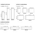 INTUIS - Radiateur inertie Fonte Active Chamane Intuis - Plinthe - 750W - Blanc - vignette