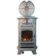 UNIVERSAL - Poêle à gaz Fonte véritable 3.4KW Gris Effet feu de bois Chauffage d'appoint Provence UNIVERSAL - vignette