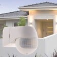 ELEXITY - Détecteur de mouvement orientable et compact int/ext IP44 - Blanc - Zenitech - vignette