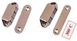 OUTILLAGE PROGRESS - Loqueteaux POLAIR en applique force 4 dimensions 49x16mm acier nickelé - OUTILLAGE PROGRESS - LM5103 - vignette