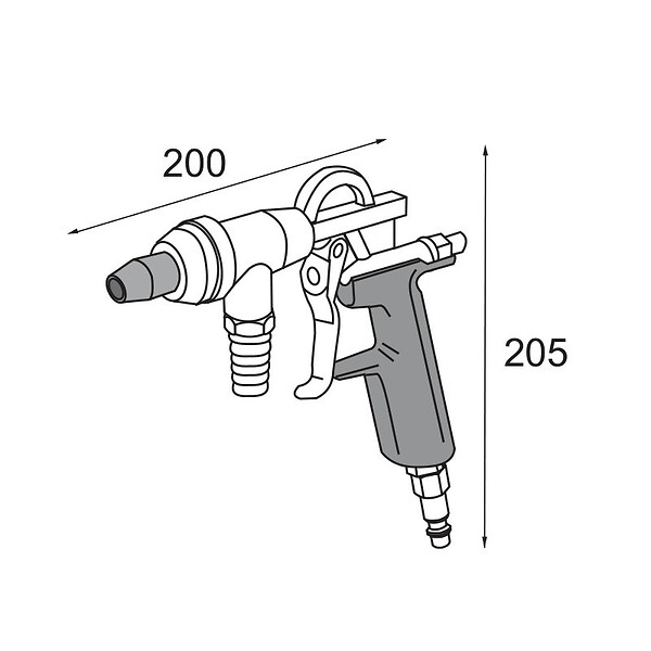 LACME - Pistolet sablage pro LACME - 331400 - large
