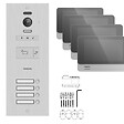 PHILIPS - Visiophone collectif pour 4 appartements / bureaux - compatible Vigik - Philips WelcomeHive 2 - vignette