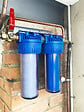 AQUAWATER - Filtre double avec cartouches de filtration anticalcaire anticorrosion 24 mois - vignette