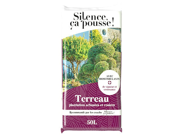 SILENCE CA - Terreau plantation arbustes rosiers 50L - large