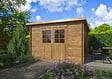 WHITE WOOD - Abri de jardin en bois Lola 1 traité autoclave ép.28mm - White Wood - 10,2m² - vignette