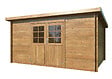 WHITE WOOD - Abri de jardin en bois Lola 2 - L.430xP.320xH.215cm - vignette