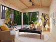 PALMAKO - Studio de jardin en bois Amanda - Intérieur : 11,2 m² - vignette