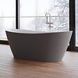 SPALINA - Baignoire Ilot Venecia 170 grise 170 x80 x57 cm, by SPALINA - vignette