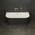 SPALINA - Baignoire Ilot Naos 170 noire 170 x80 x58 cm, by SPALINA - vignette