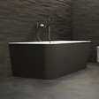 SPALINA - Baignoire Ilot Mint 180 noire 180 x81 x57 cm, by SPALINA - vignette