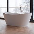 SPALINA - Baignoire Ilot Neroon 2.0 170 blanche 170 x80 x60 cm, by SPALINA - vignette