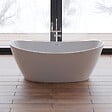 SPALINA - Baignoire Ilot Neroon 2.0 170 blanche 170 x80 x60 cm, by SPALINA - vignette