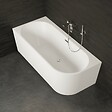 SPALINA - Baignoire Ilot Capri 180 gauche blanche 180 x81 x58 cm, by SPALINA - vignette