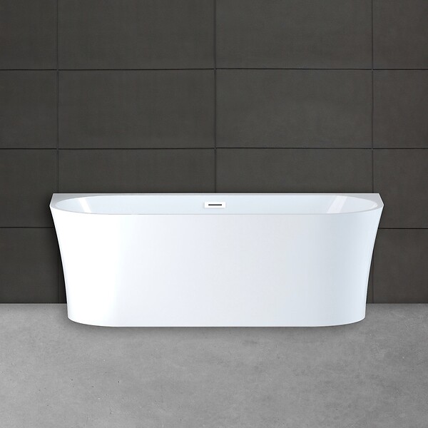 SPALINA - Baignoire Ilot Ruby 170 blanche 170 x80 x57 cm, by SPALINA - large