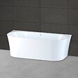 SPALINA - Baignoire Ilot Ruby 170 blanche 170 x80 x57 cm, by SPALINA - vignette