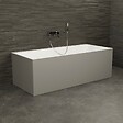 SPALINA - Baignoire Semi-îlot Murale Cobalt 170 Grise 170 X75 X56 Cm, By Spalina - vignette