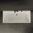 SPALINA - Baignoire Semi-îlot Murale Cobalt 170 Grise 170 X75 X56 Cm, By Spalina - vignette