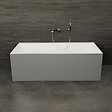 SPALINA - Baignoire Semi-îlot Murale Cobalt 170 Grise 170 X75 X56 Cm, By Spalina - vignette