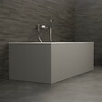 SPALINA - Baignoire Semi-îlot Murale Cobalt 170 Grise 170 X75 X56 Cm, By Spalina - vignette