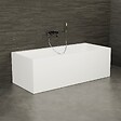 SPALINA - Baignoire Semi-îlot Murale Cobalt 170 Blanche 170 X75 X56 Cm, By Spalina - vignette