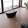 SPALINA - Baignoire îlot Ovale Venecia 170 Noire 170 X80 X57 Cm, By Spalina - vignette