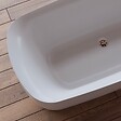 SPALINA - Baignoire îlot Ovale Swing 170 Blanche 170 X80 X58 Cm, By Spalina - vignette