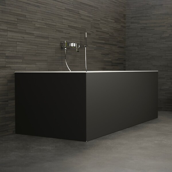 SPALINA - Baignoire Ilot Cobalt 170 noire 170 x75 x56 cm, by SPALINA - large