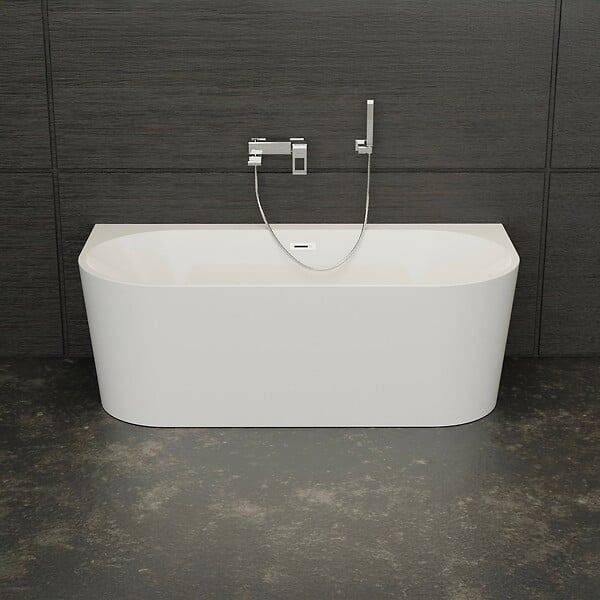 SPALINA - Baignoire Ilot Naos 170 blanche 170 x80 x58 cm, by SPALINA - large