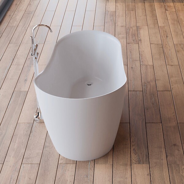 SPALINA - Baignoire îlot Ovale Jazz 170 Blanche 170 X78 X78 Cm, By Spalina - large